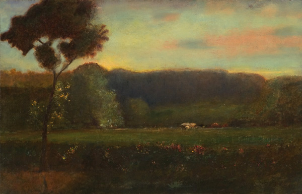 Appraisal: INNESS GEORGE American - Near Montclair c oil on canvas