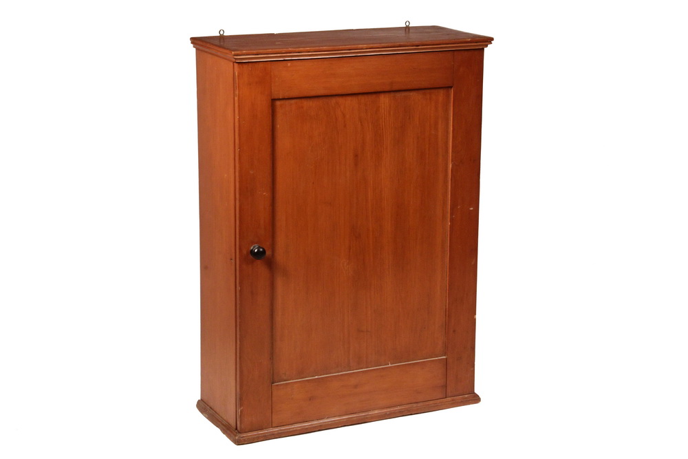 Appraisal: SHAKER CABINET - Late th c Pumpkin Pine Wall Hanging