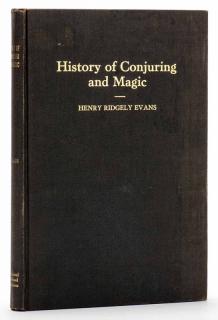 Appraisal: Evans Henry Ridgley History of Conjuring and Magic Kenton International