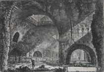 Appraisal: Giovanni Battista Piranesi Italian - Altra Veduta Interna della Villa