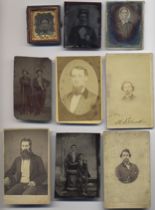 Appraisal: Lot of Miscellanious Family Photographs This lot of family photographs