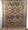 Appraisal: CARPET - ' X ' - Antique Caucasian carpet with