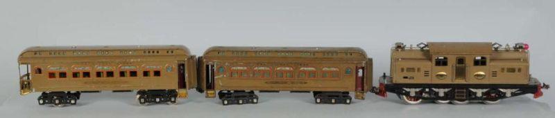 Appraisal: Lionel -Piece No Electric Train Description Pre-War Standard gauge Mojave