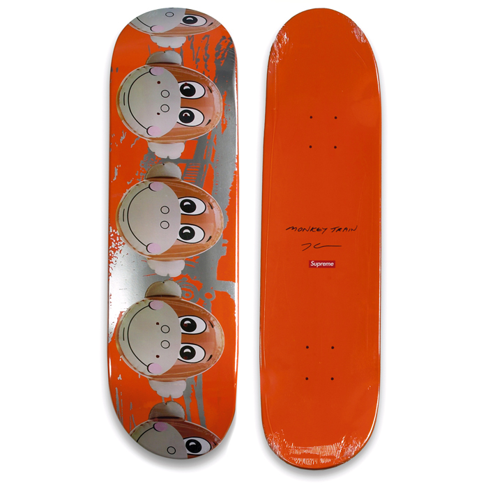 Appraisal: Jeff Koons skateboard deck orange