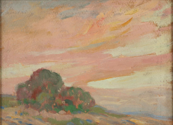 Appraisal: Varaldo J Cariani American - Evening Sky oil on board