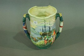 Appraisal: A Royal Doulton commemorative Captain Cook jug