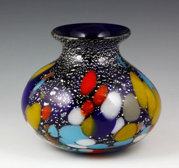 Appraisal: - Murano Blown Glass Vase Murano blown glass vase limited