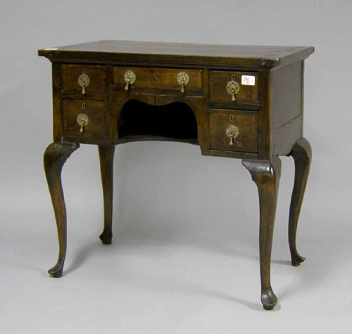 Appraisal: Georgian style lowboy h w