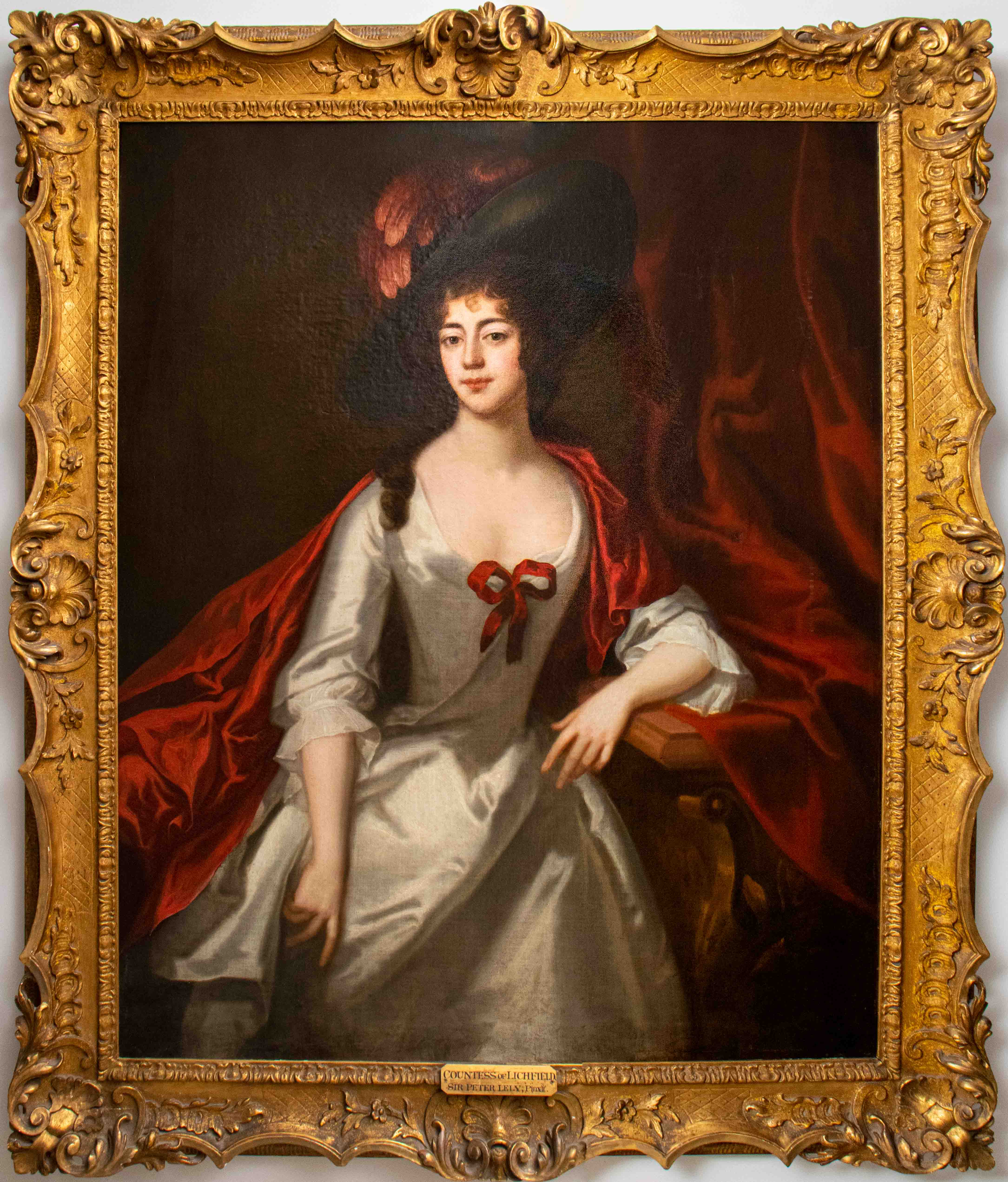 Appraisal: SIR PETER LELY ATTR PORTRAIT COUNTESS OF LICHFIELD Sir Peter