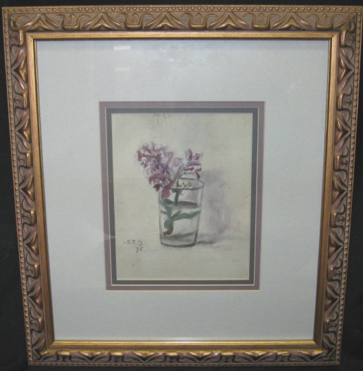 Appraisal: Salina E Brees American New Orleans - Floral Still Life