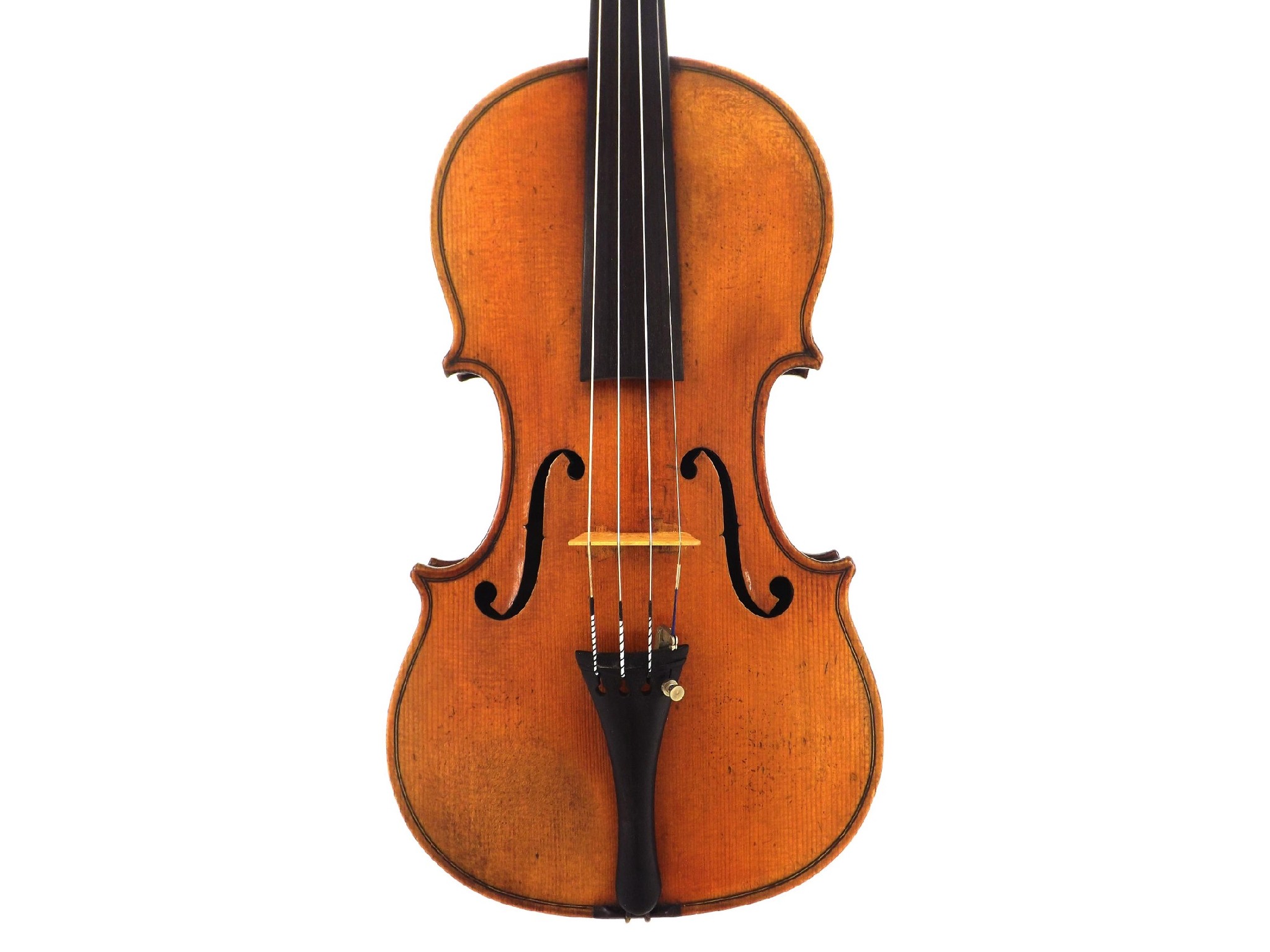 Appraisal: Good early th century French violin unlabelled the two piece