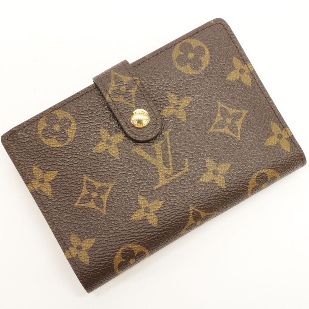 Appraisal: Louis Vuitton French Purse Louis Vuitton Monogram French Purse Brown