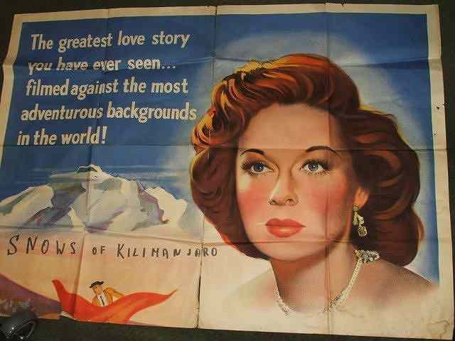 Appraisal: A collection of badly damaged defaced or censored film posters