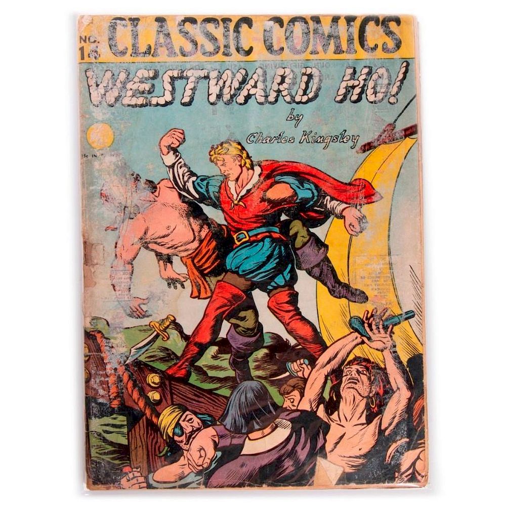 Appraisal: Six Classic Comics Classics Illustrated Classic Comics No Westward Ho