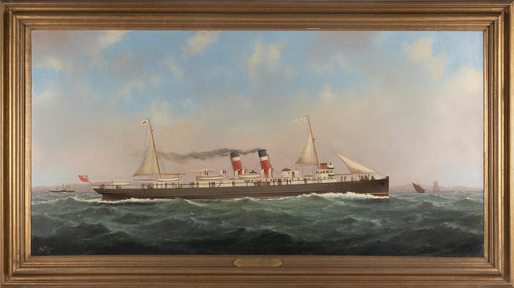 Appraisal: CHARLES KEITH MILLER BRITAIN - PORTRAIT OF THE S S