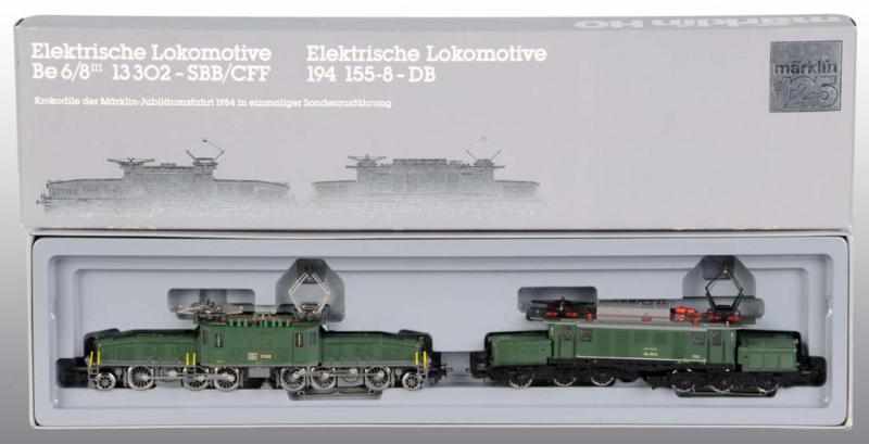 Appraisal: Marklin HO Gauge Dual Locomotive Gift Pack Description Circa early