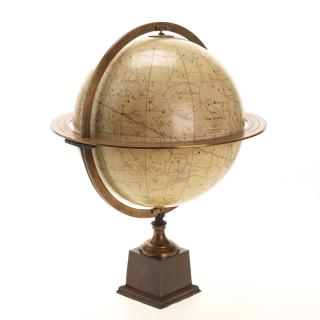 Appraisal: French celestial table globe by Charles Dien French celestial table