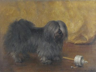 Appraisal: Frances C Fairman - Champion Rupso A Lhassa Terrier Signed