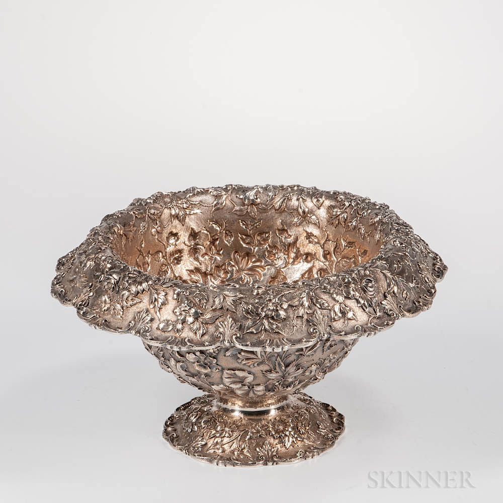 Appraisal: S Kirk Son Co Sterling Silver Compote S Kirk Son