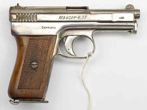 Appraisal: Mauser Pocket Model Semi-Auto Pistol cal '' barrel S N