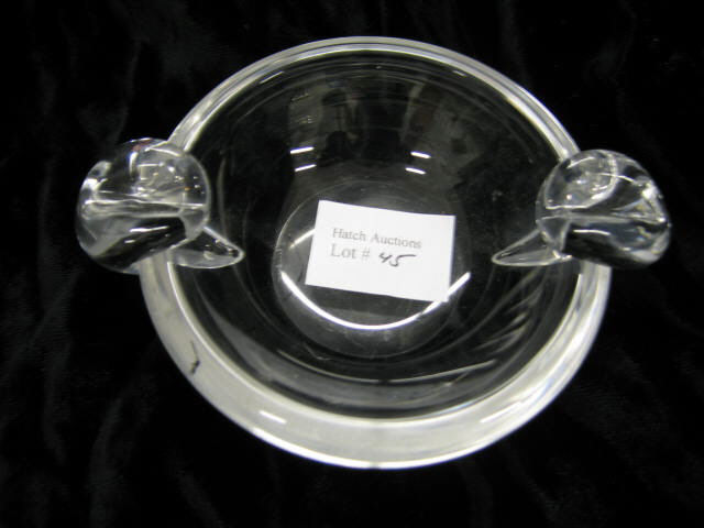 Appraisal: Steuben Crystal Ashtray