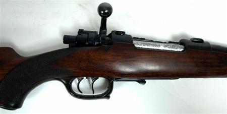 Appraisal: A Winchester single barrel Mauser action bolt action stalking rifle