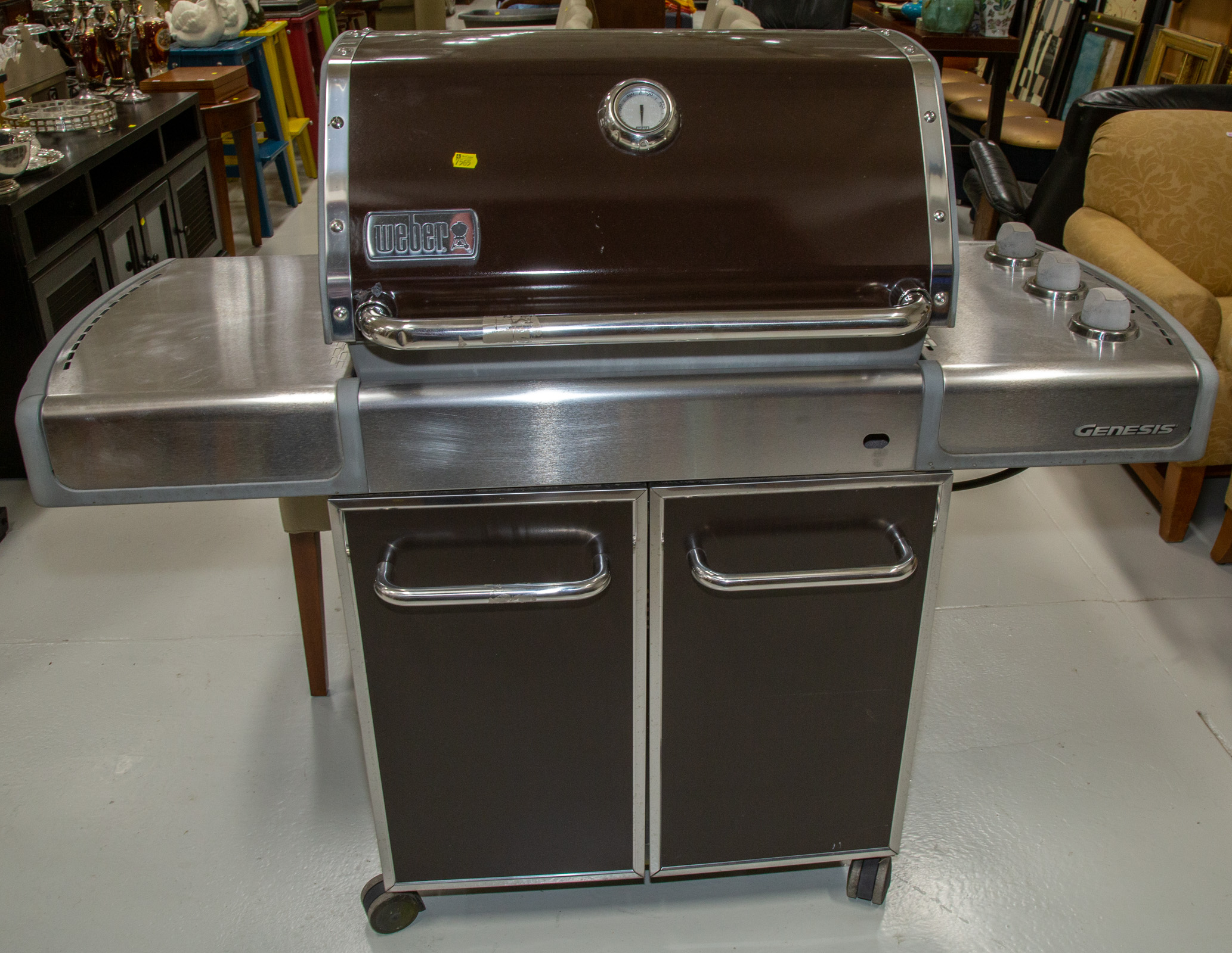 Appraisal: A WEBER GENESIS GAS GRILL