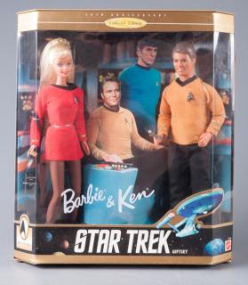 Appraisal: Barbie Ken Star Trek Gift Set Join Barbie and Ken