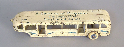 Appraisal: Arcade cast iron Century of Progress bus ca