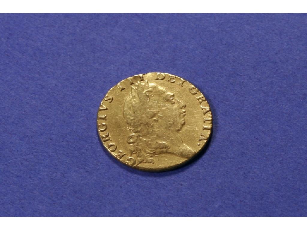 Appraisal: A GEORGE III GOLD GUINEA