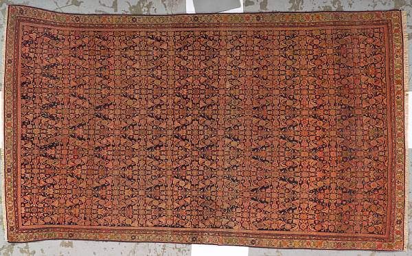 Appraisal: A Malayer rug Central Persia late th century size approximately