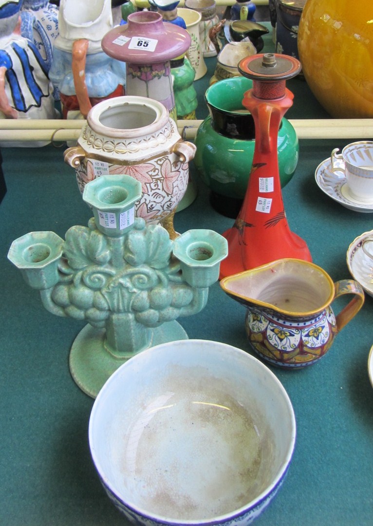 Appraisal: A quantity of ceramics including a Shelley Art Nouveau style