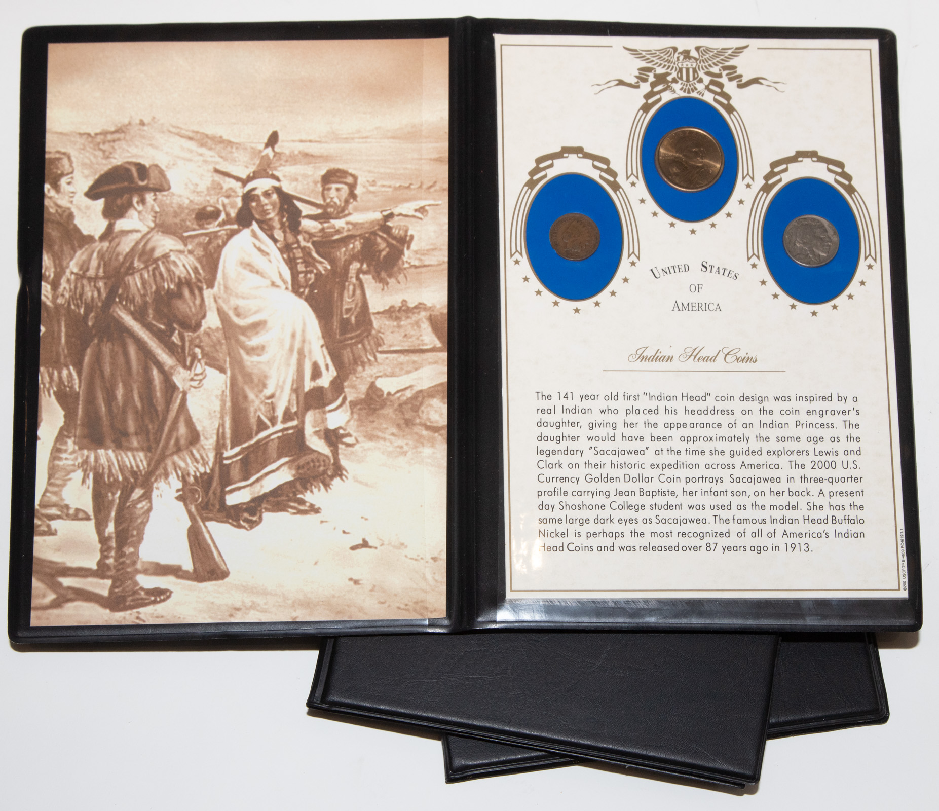 Appraisal: THREE U S COMMEMORATIVE FINE ART SETS Set sets have