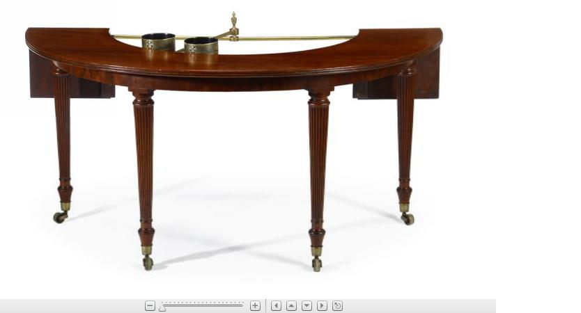 Appraisal: Fine Regency mahogany wine tablecirca in the manner of gillows