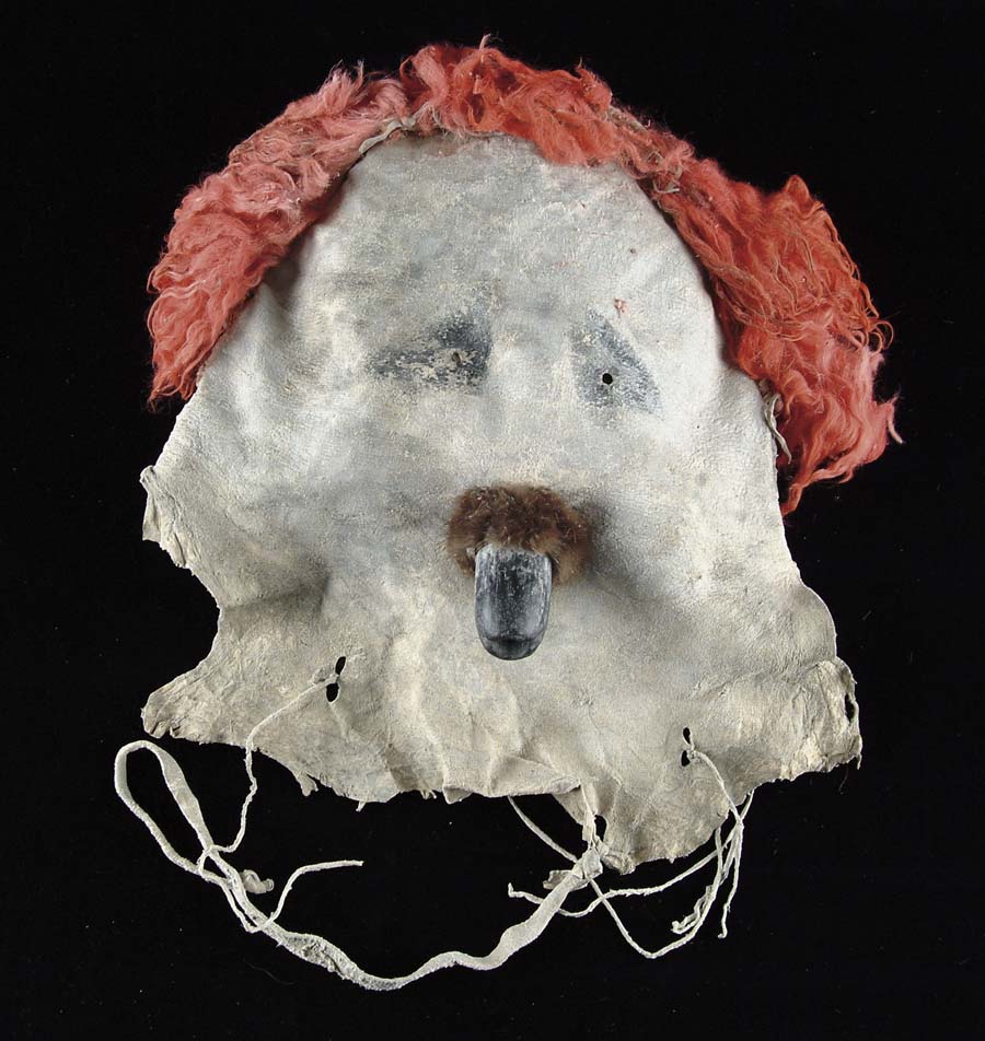 Appraisal: MASK NAVAJO CIRCA Case mask possibly associated with a Yei-be-chai