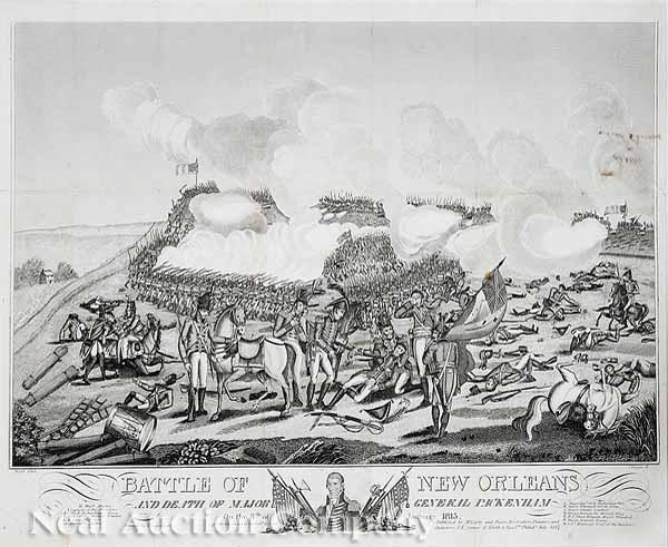 Appraisal: After William Edward West American - Battle of New Orleans