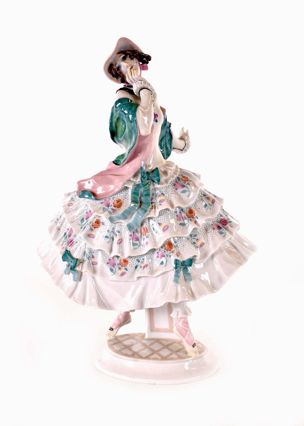 Appraisal: MEISSEN PORCELAIN FIGURE OF ESTRELLADesigned by Paul Scheurich The underside