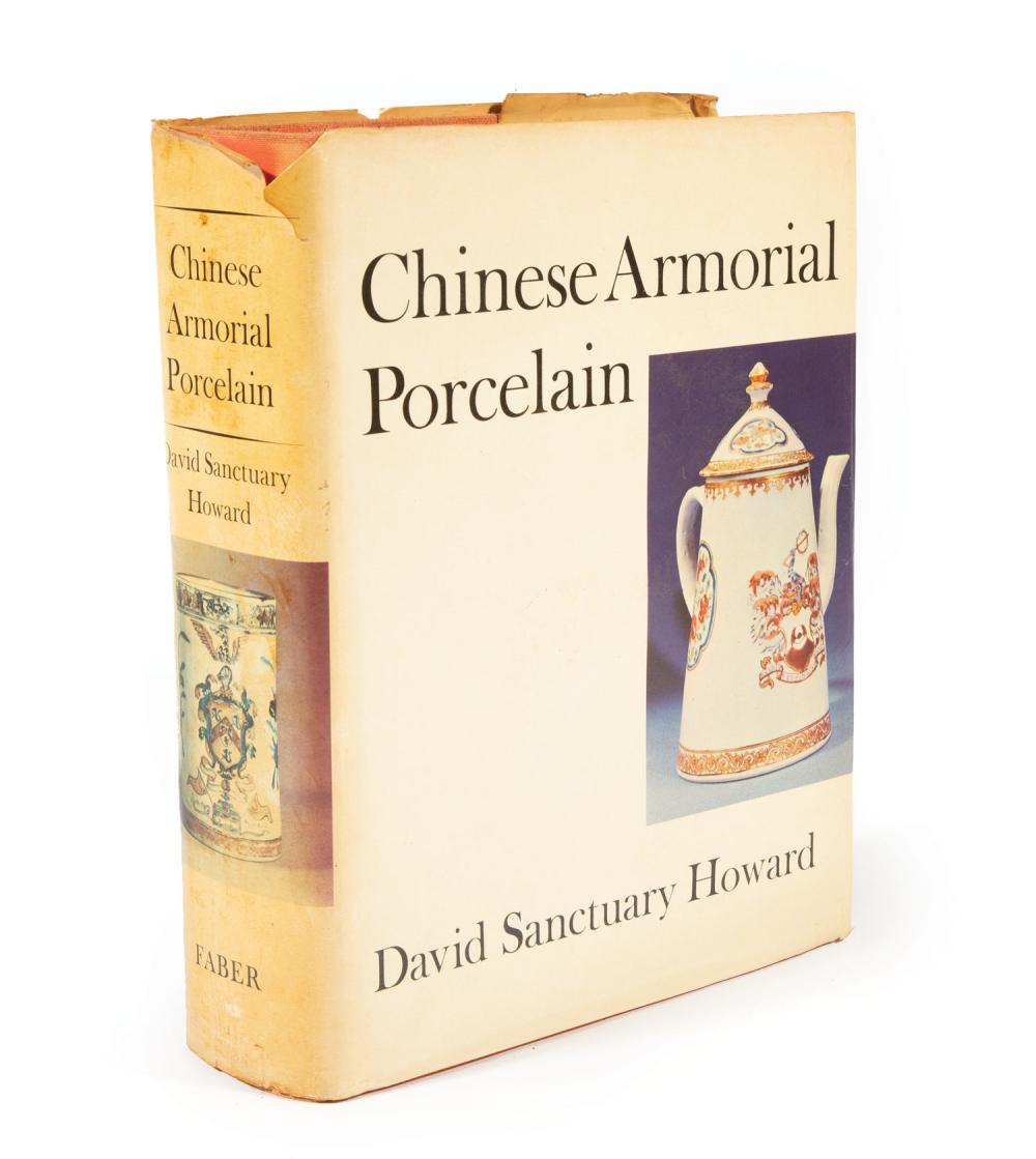 Appraisal: Reference Chinese Export Armorial Porcelain Howard David Sanctuary Chinese Armorial