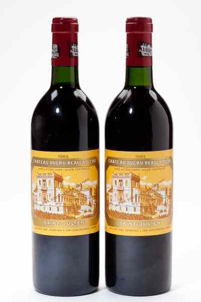 Appraisal: Chateau Ducru-BeaucaillouSt Julien bottles bn''For sheer elegance charm and finesse