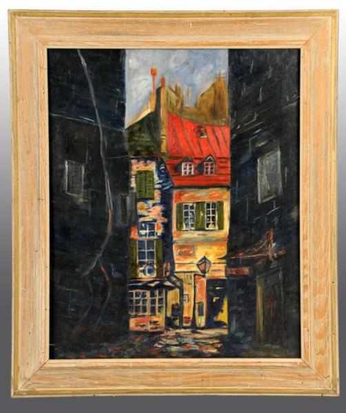 Appraisal: Oil on Canvas Painting by M G Familton Description Featuring