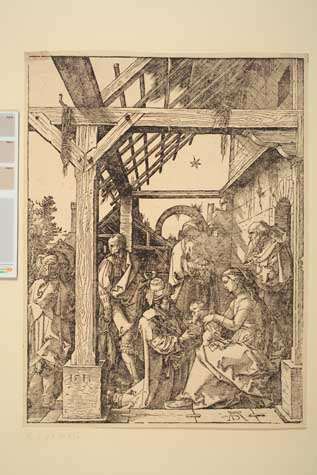 Appraisal: ALBRECHT D RER The Adoration of the Magi Woodcut x