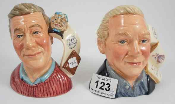 Appraisal: Royal Doulton Small Character Jugs The Figure Collector D and