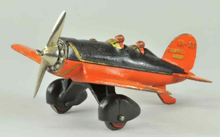 Appraisal: HUBLEY LINDY SIRIUS AIRPLANE Cast iron a classic example of