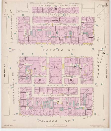 Appraisal: Edinburgh--Goad Charles E Fire insurance plan of Edinburgh London Charles