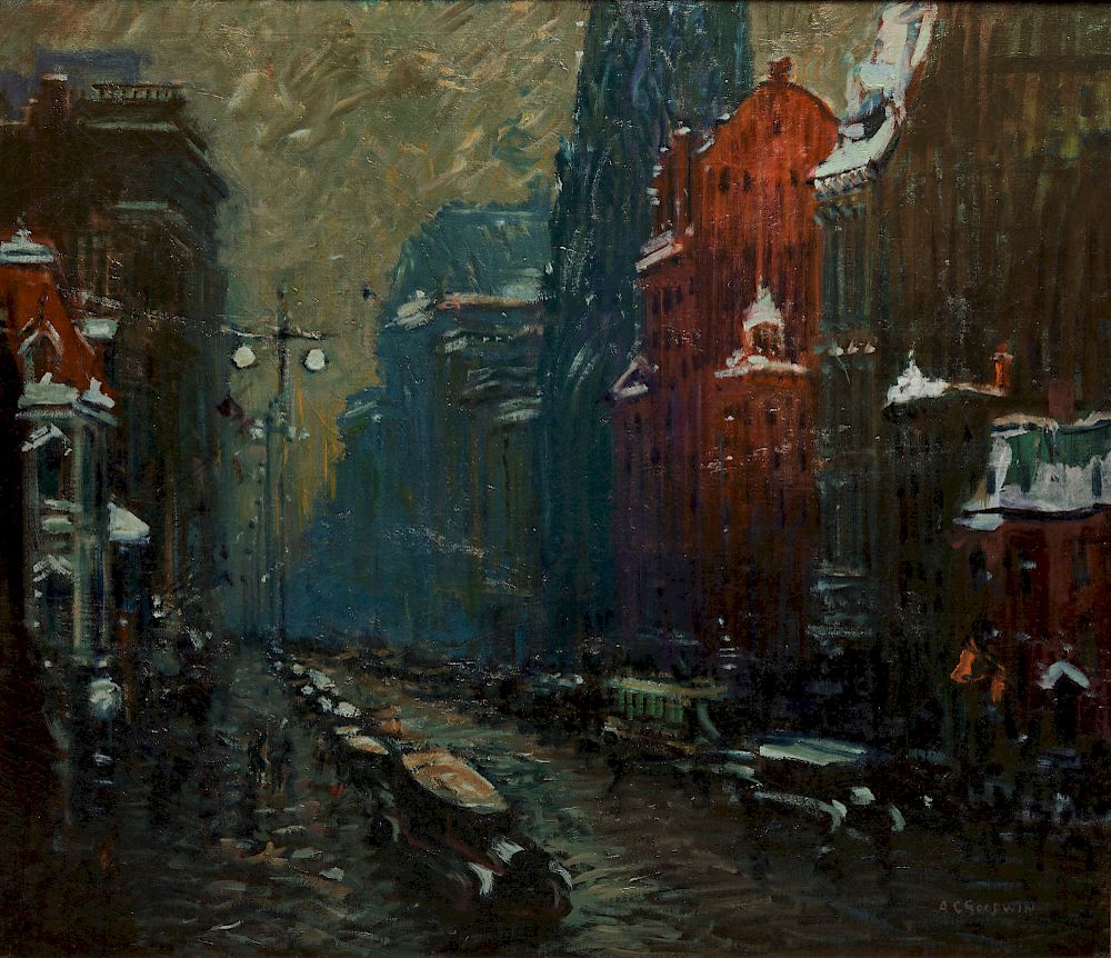 Appraisal: ARTHUR CLIFTON GOODWIN American - Fifth Avenue New York Near