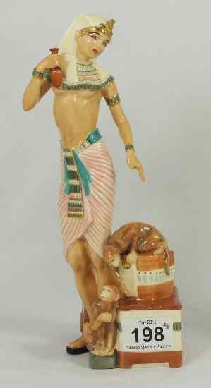 Appraisal: Royal Doulton Egyptian Queens Figures Hatshpsut HN