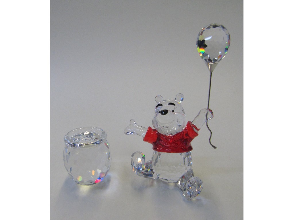 Appraisal: Swarovski figure of Winnie the Pooh boxed and a Swarovski