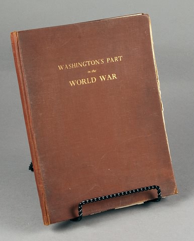 Appraisal: Washington's Part in the World War Washington Pennsylvania circa loose