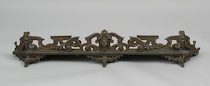 Appraisal: A Cast Bronze Victorian Wall Shelf A Victorian wall shelf