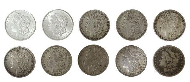 Appraisal: lot of U S Morgan Silver Dollars 'O' S